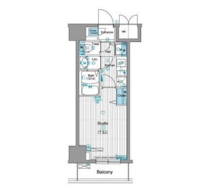 東京都中央区銀座１丁目 賃貸マンション 1K