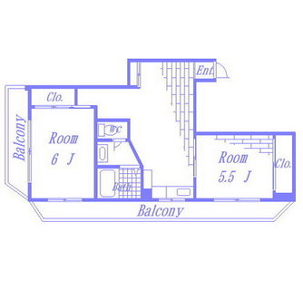 東京都台東区入谷１丁目 賃貸マンション 2LK