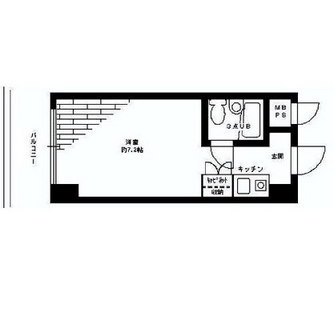 東京都中央区日本橋兜町 賃貸マンション 1R