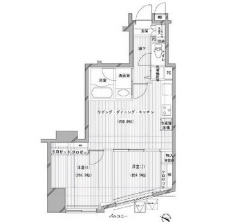 東京都渋谷区桜丘町 賃貸マンション 2LDK