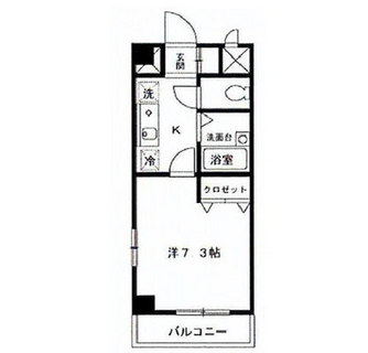 東京都港区新橋５丁目 賃貸マンション 1K