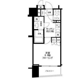 東京都中央区銀座３丁目 賃貸マンション 1K