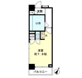 東京都中央区銀座１丁目 賃貸マンション 1K