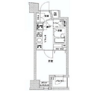 東京都中央区日本橋茅場町３丁目 賃貸マンション 1K