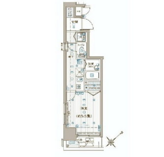 東京都中央区銀座２丁目 賃貸マンション 1K