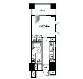 東京都中央区銀座２丁目 賃貸マンション 1K