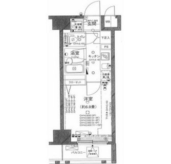 東京都港区六本木２丁目 賃貸マンション 1K