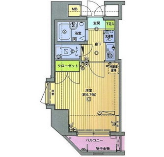 東京都中央区日本橋人形町１丁目 賃貸マンション 1K