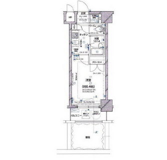 東京都港区虎ノ門３丁目 賃貸マンション 1K