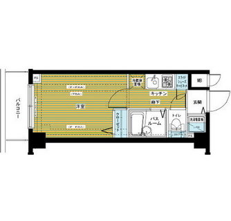 東京都港区新橋６丁目 賃貸マンション 1K