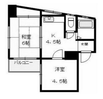 東京都文京区湯島２丁目 賃貸マンション 2K