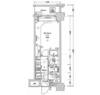 東京都千代田区岩本町２丁目 賃貸マンション 1K