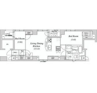 東京都千代田区神田多町２丁目 賃貸マンション 2LDK