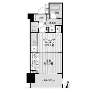 東京都港区赤坂５丁目 賃貸マンション 1DK