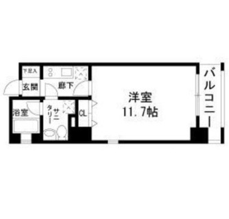 東京都港区東新橋２丁目 賃貸マンション 1K