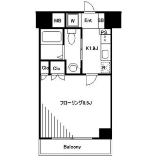 東京都千代田区外神田２丁目 賃貸マンション 1K